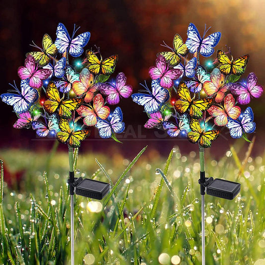 🦋Solar Powered Butterfly Garden Stake Light