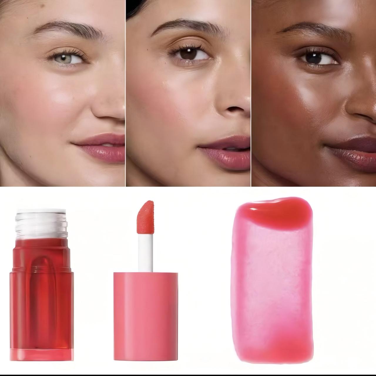 2-in-1 Hydrating Lip & Cheek Tint | Long-Wear Dewy Blush & Stain