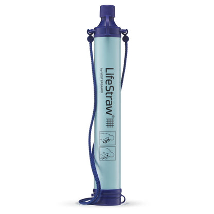 Ultralight Survival Water Filter Straw - 1,000 Gallon Capacity