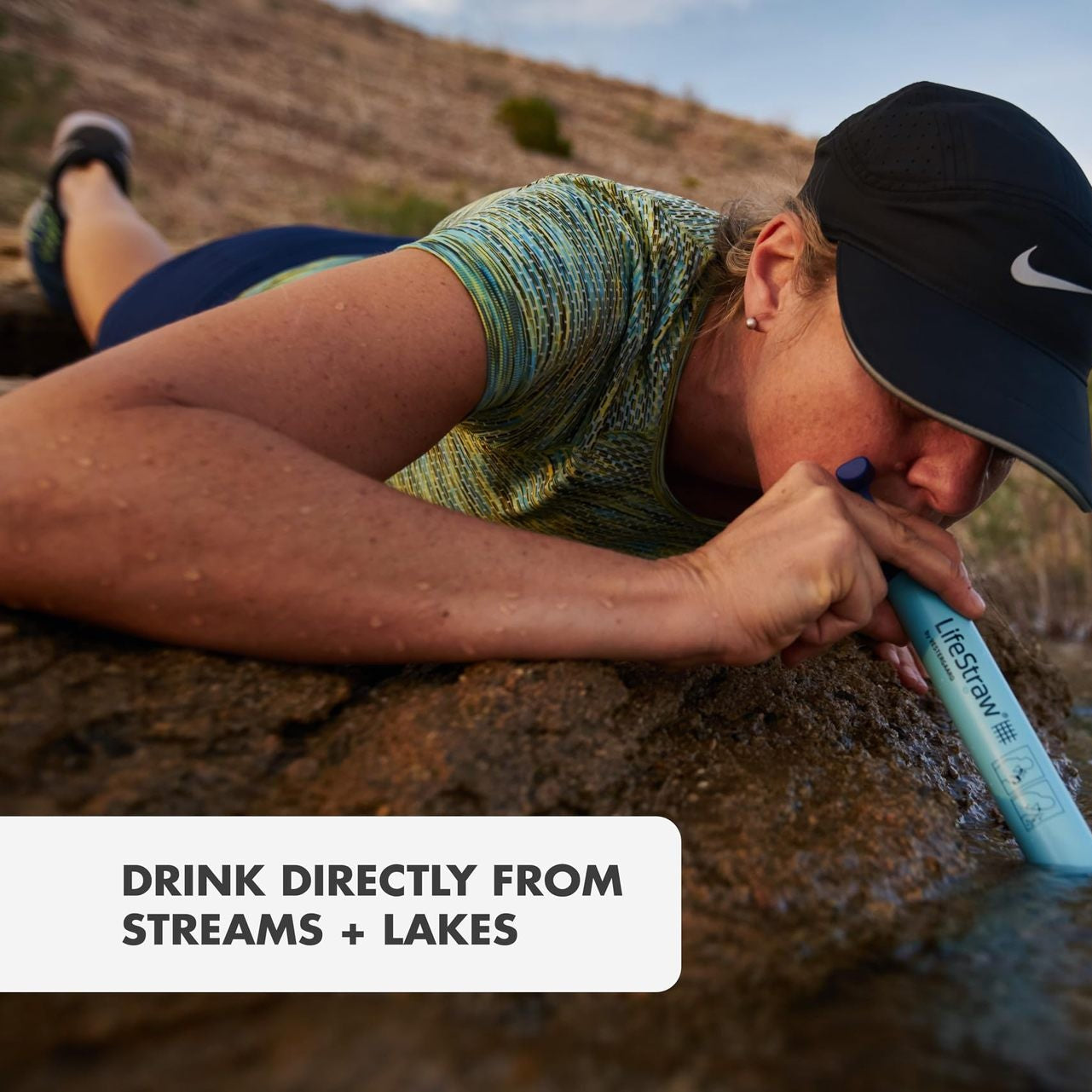 Ultralight Survival Water Filter Straw - 1,000 Gallon Capacity