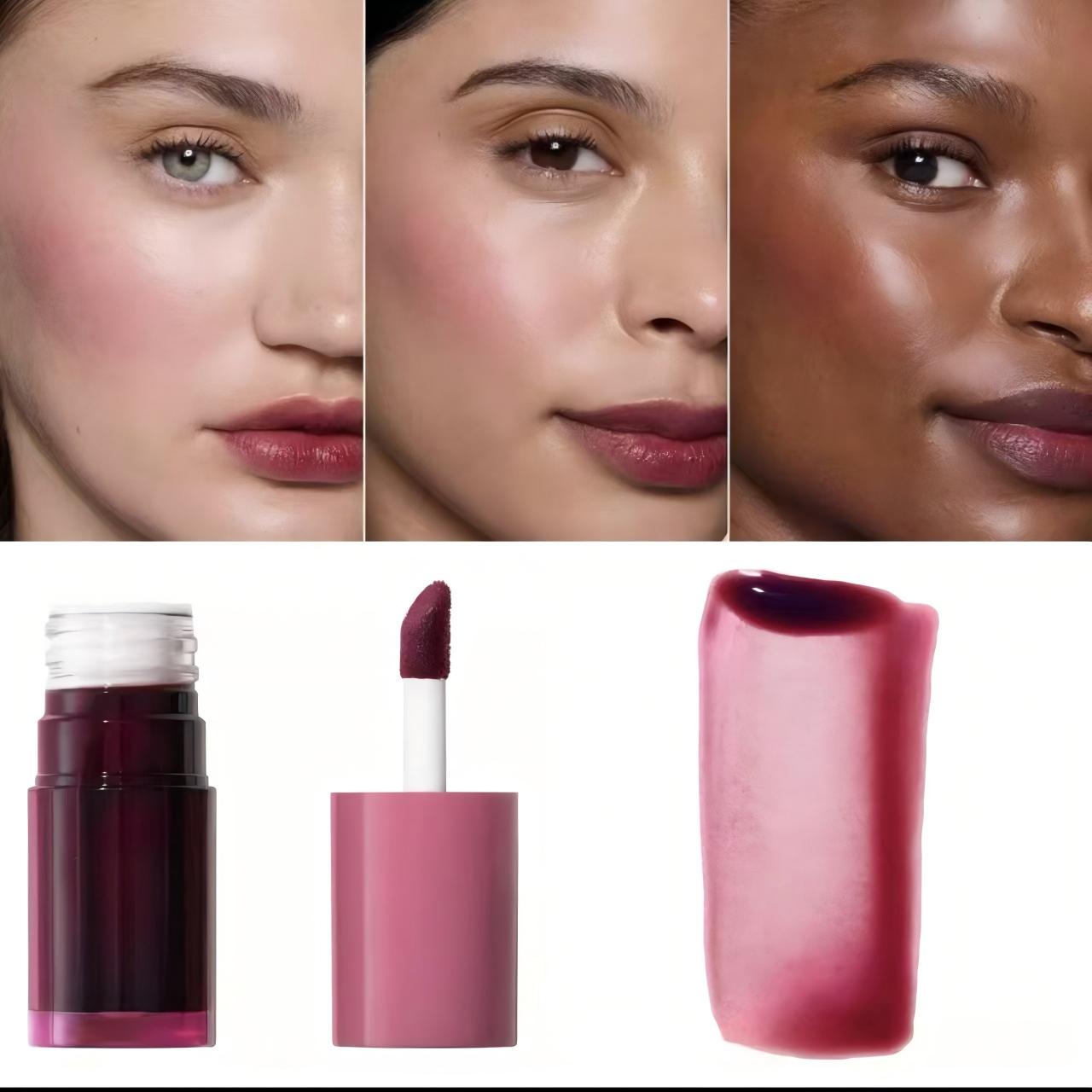 2-in-1 Hydrating Lip & Cheek Tint | Long-Wear Dewy Blush & Stain