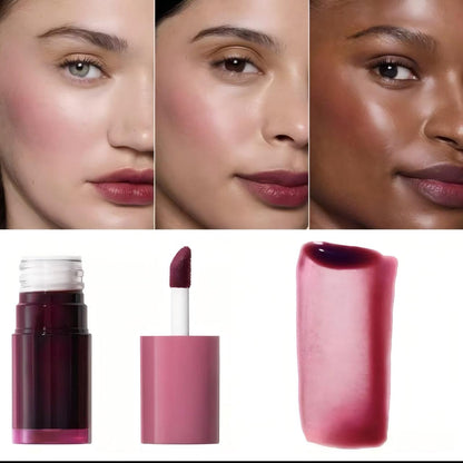 2-in-1 Hydrating Lip & Cheek Tint | Long-Wear Dewy Blush & Stain