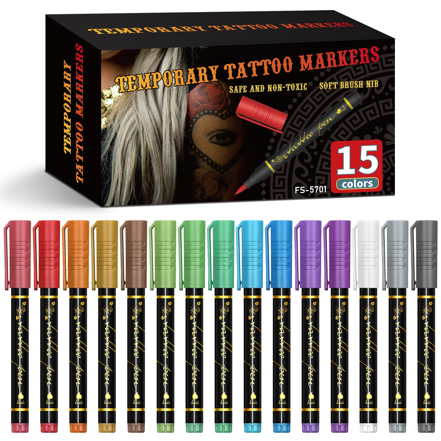 15-Color Deluxe Set (Most Popular)