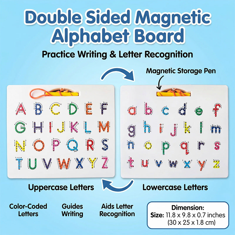 Uppercase + Lowercase (Double-Sided)
