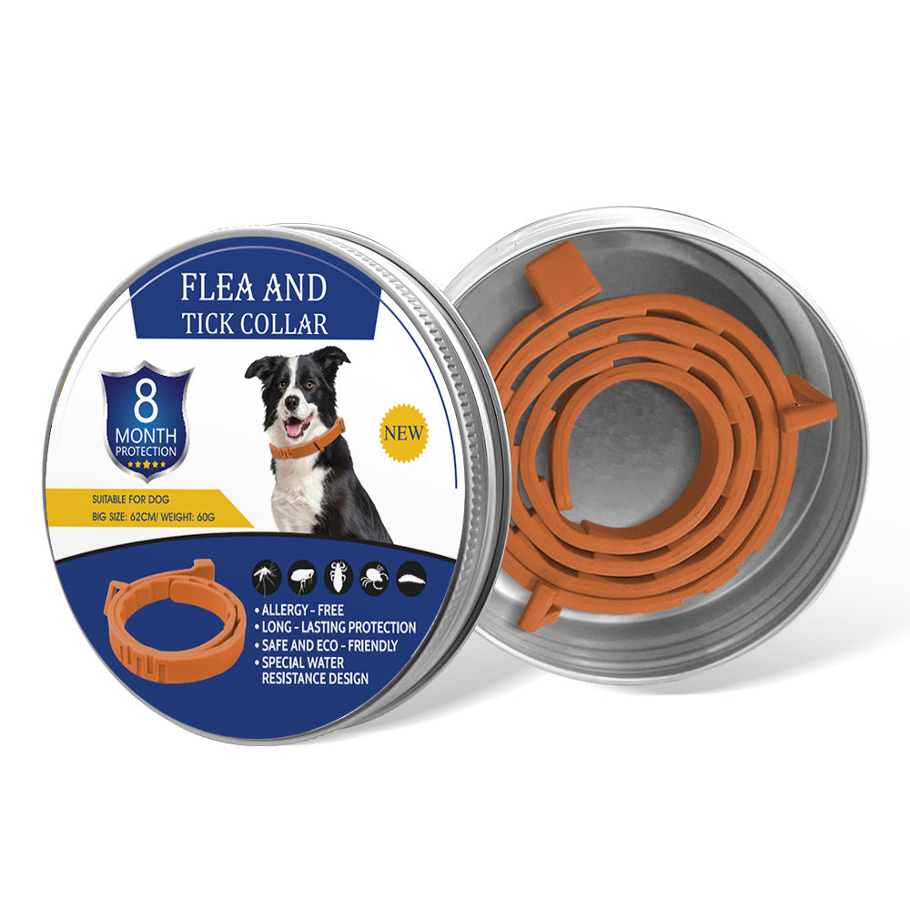 ✨8-Month Flea and Tick Prevention Collar for Cats & Dogs | Non-Toxic Shield🛡️