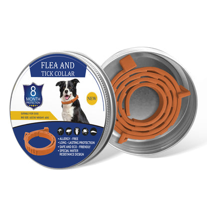 ✨8-Month Flea and Tick Prevention Collar for Cats & Dogs | Non-Toxic Shield🛡️