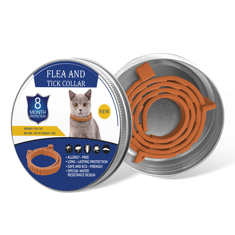 ✨8-Month Flea and Tick Prevention Collar for Cats & Dogs | Non-Toxic Shield🛡️