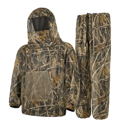 ✨Ultra-Lightweight Mesh Camo Suit - Breathable Bug Proof Outdoor Gear💨