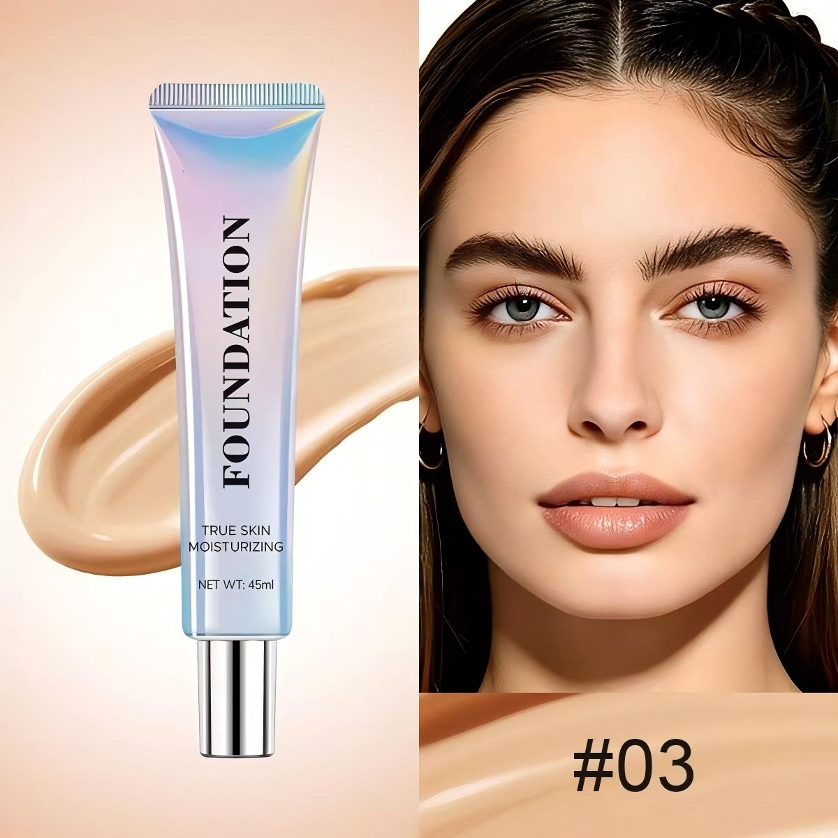 ✨🌿Hyaluronic Acid Moisturizing Foundation🎨 - 24HR Flawless Wear💫