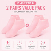 🌸 Pink + Pink — 2 Pairs