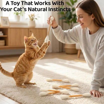 🐱Q Tips Cat Toy