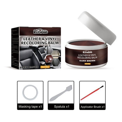 Magic Leather Color Restorer & Repair Paste for Couches, Car Seats and Bags