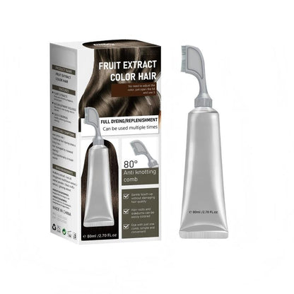 Instant Gray Coverage Hair Dye Comb
