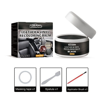 Magic Leather Color Restorer & Repair Paste for Couches, Car Seats and Bags