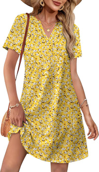 Yellow base small floral