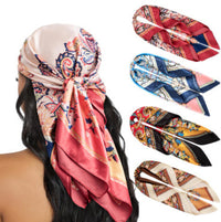 Artistic Watercolor Head Scarf Set