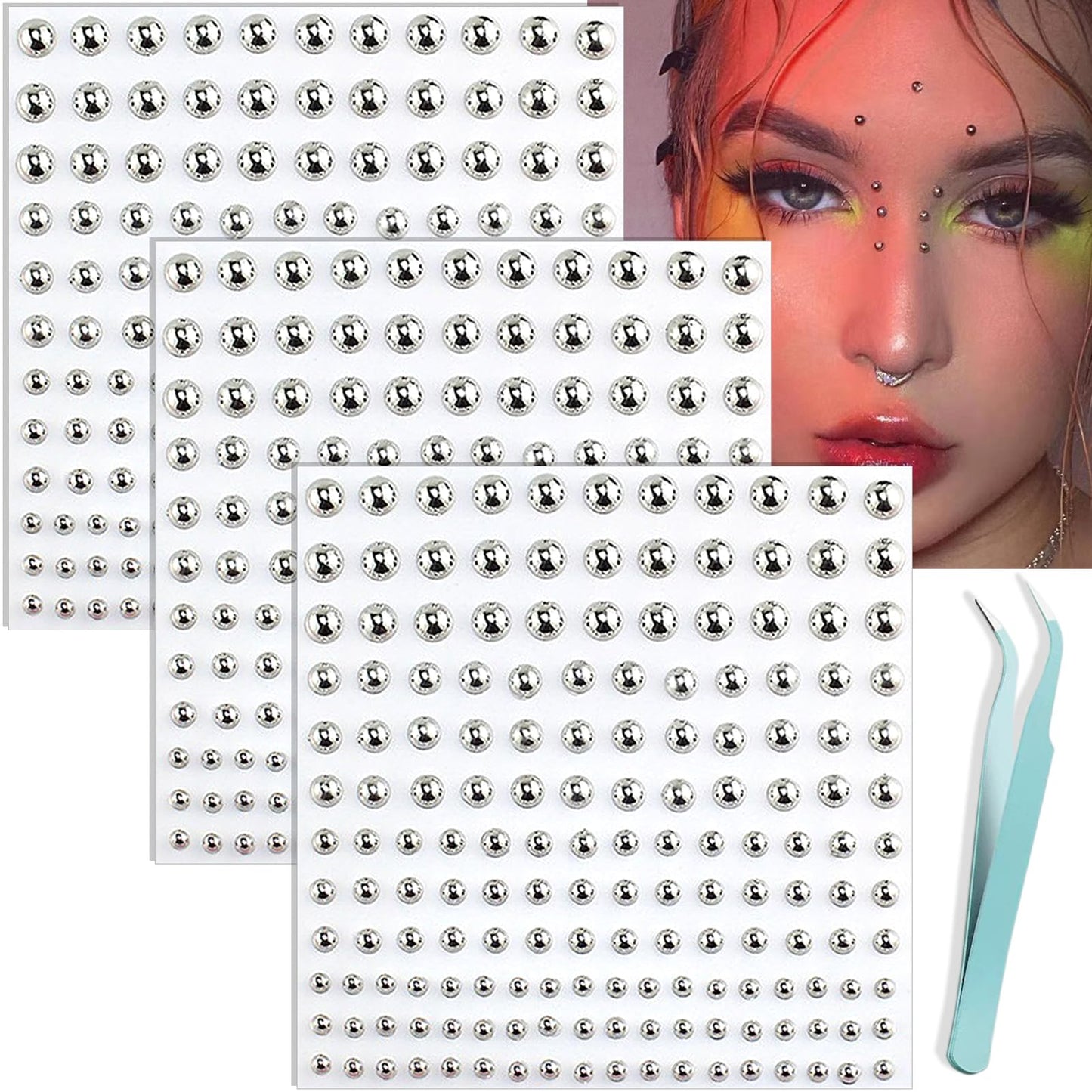 ✨Fake Piercings - Nose Ring, Eyebrow, Lip Ring, Labret Studs & More