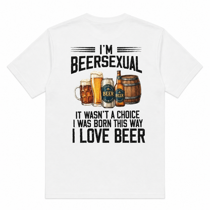 🍻 "I'm Beersexual" Graphic Tee | The Ultimate Beer Lover Tee