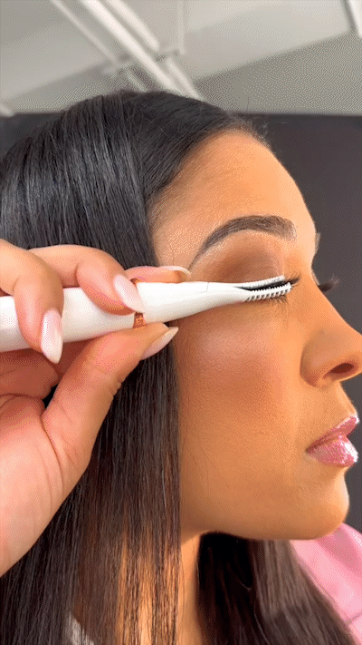 🌡️Smart Heated Eyelash Curler with LED Display | 24H Lash Lift