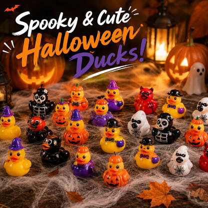 👻 Cute & Spooky Halloween Ducks!