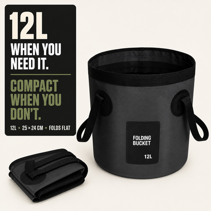 20L Collapsible Bucket | Folding Water Bucket