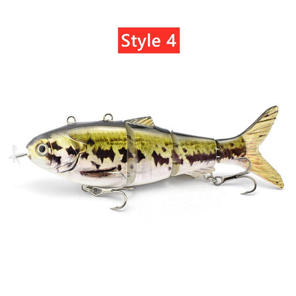 🎣Electric Robotic Fishing Lure with Auto-Swim & LED Attraction