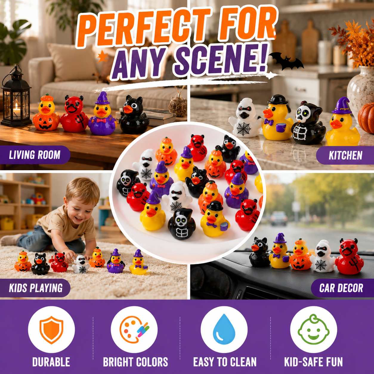 👻 Cute & Spooky Halloween Ducks!