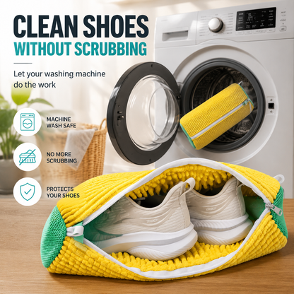👟 No-Scrub Shoe Washing Bag – Clean & Protect ✨