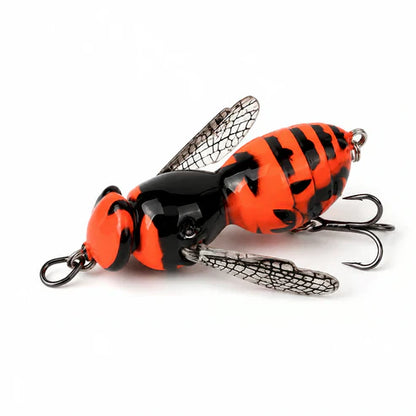 🔥💥 The Realest Sting: Bionic Wasp Topwater Lure [Must-Have] 🎣-Elite