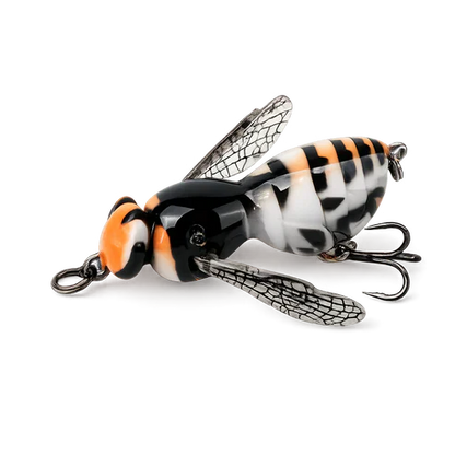 🔥💥 The Realest Sting: Bionic Wasp Topwater Lure [Must-Have] 🎣-Elite