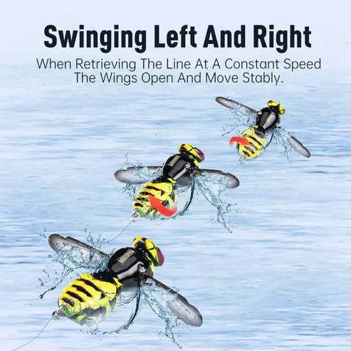 🔥💥 The Realest Sting: Bionic Wasp Topwater Lure [Must-Have] 🎣-Elite