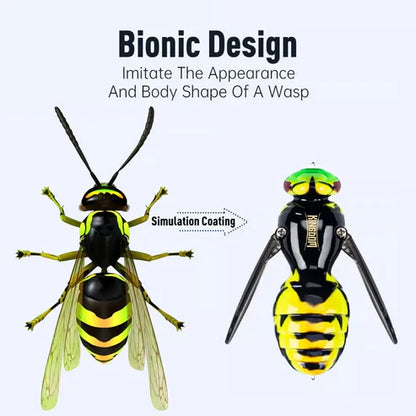 🔥💥 The Realest Sting: Bionic Wasp Topwater Lure [Must-Have] 🎣-Elite