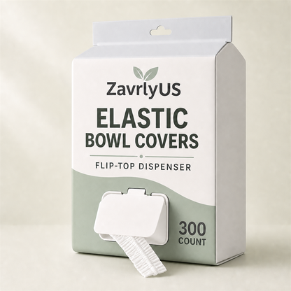 Elastic Bowl Covers with Flip-Top Dispenser