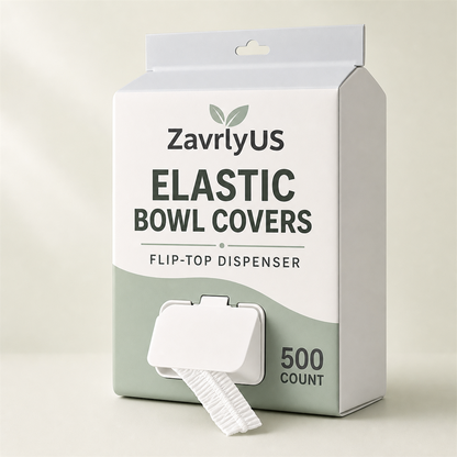 Elastic Bowl Covers with Flip-Top Dispenser